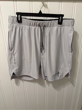 Men's Three Nails Pro-Tech 2.0 7" Liner Shorts - Stone Grey - Size XL